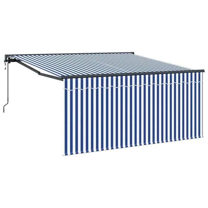 vidaXL Auvent Rétractable LED 4 5x3 - vue 7
