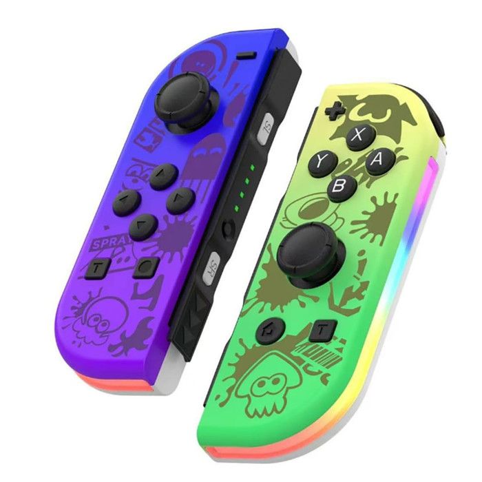 Manette pour Switch Sans Fil Bluetooth Contrôleurs Gamepad (Contrôleur non Officiel) -Coloré