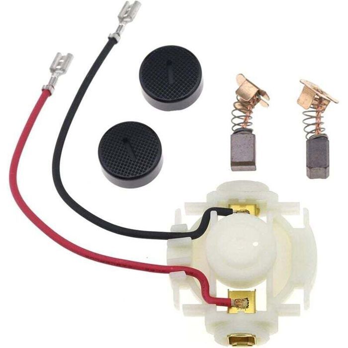 Balai de charbon pour meuleuse - MICH - Porte balai charbon - Casquettes pour charbon - Compatibilité Makita DGA452