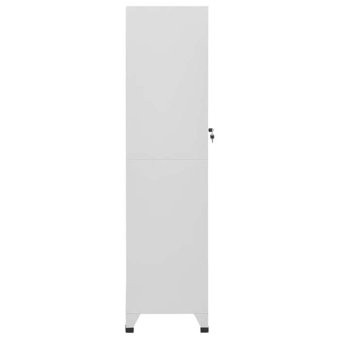 Remise 2026®Gris - Armoire à casier - grand stockage - buffet haut - pour bureau - 38x45x180cm 599 4312163 Remise 2026®Gris - Armoire à casier - grand stockage - buffet haut - pour bureau - 38x45x180cm 599 4312163