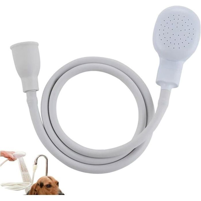 Pommeau De Douche Douchette En Plastique Avec Raccord Douchette Multifonction Pour Animal Domestique Douchettes Lavabo Avec Tuyau