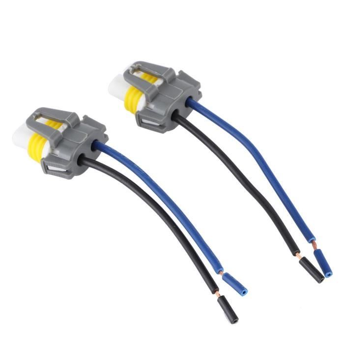 HUIQIAODS Faisceau Extension H11 H8 H9 880 881 - Connecteur Mâle Femelle Phares