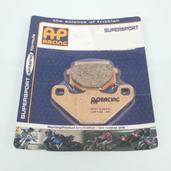Plaquette de frein AP Racing pour moto Kawasaki 500 KLE 1991-2007 AR / LMP146SR Neuf