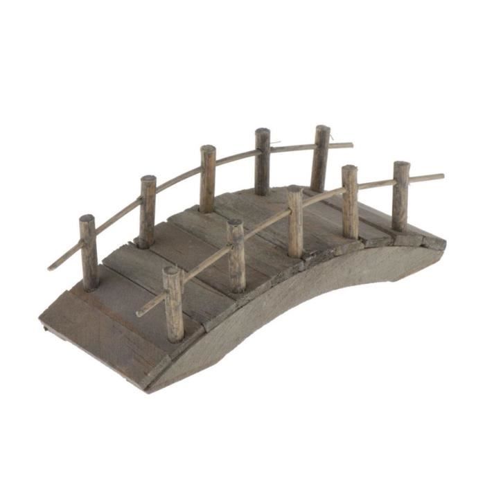 Modele De Pont A Arche Miniature 1 12 Dollhouse Pour Accessoire De Jardin De Fee Petit Achat Vente Maison Poupee Cdiscount