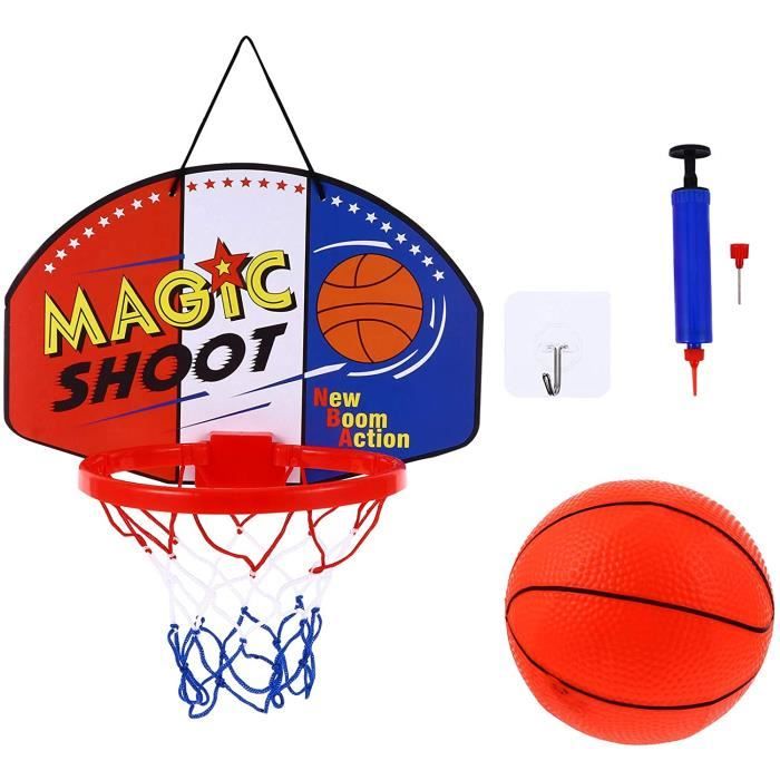 1 ensemble de panier de basket-ball à suspendre avec mini ballon de basket  pour la maison, le bureau, la chambre à coucher[5] - Cdiscount Sport