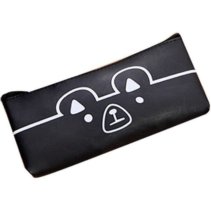 Trousse Scolaire Capybara Kawaii Avec 2 Peluches Broches - Grande Capacité 21,5x12,5x8,5 Cm - 8