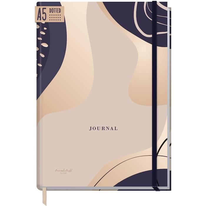 Bullet Journal à Points A4+ Paper&You - 156 Pages - Couverture Flexo - Élastique Et Ruban - Papier FSC 100g/m²