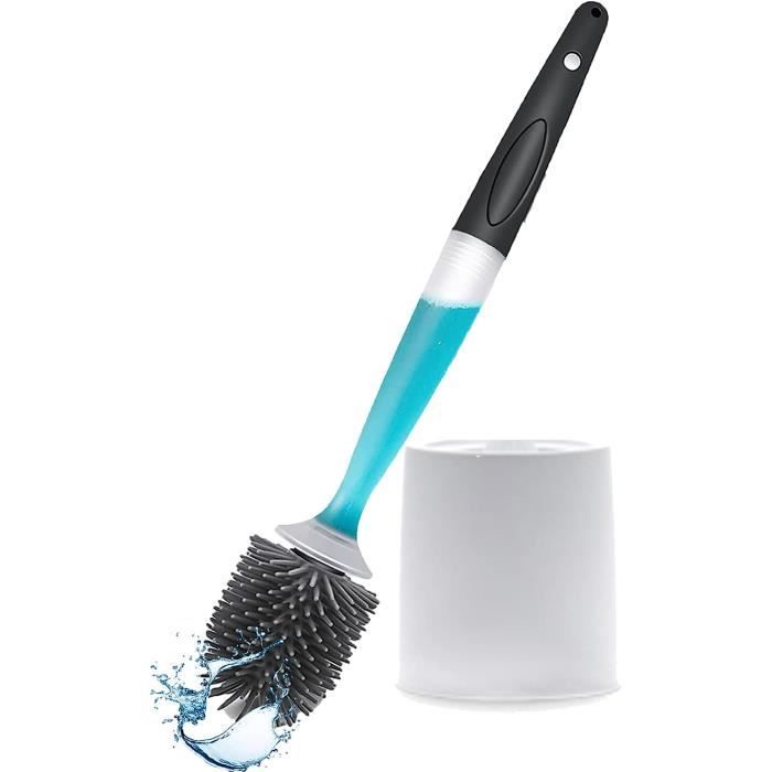 Rosse Nettoyante Pour Cuvette De Toilette, Brosse Et Support En