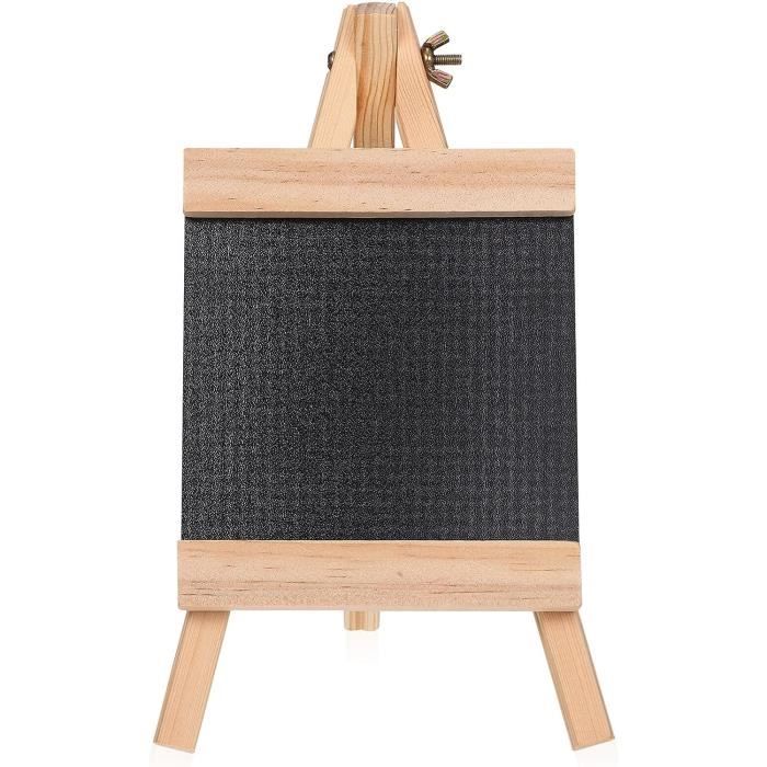 10 Mini Panneaux De Tableau DELORIGIN En Bois - Double Face Avec Ficelle, Pour Fêtes Ou Décoration