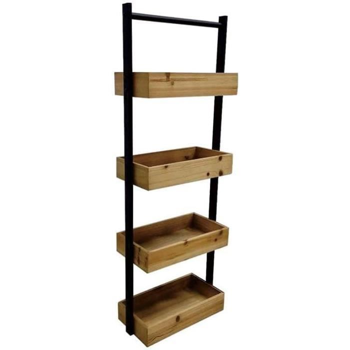 tag-re-de-rangement-rectangulaire-en-bois-naturel-avec-cadres-en-m-tal