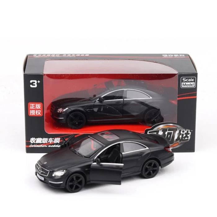 Noir mat Avec boite Modele reduit de Mercedes Benz CLS C63 Jas pour enfant Vehicule de luxe en alliage mou Cdiscount Jeux Jouets
