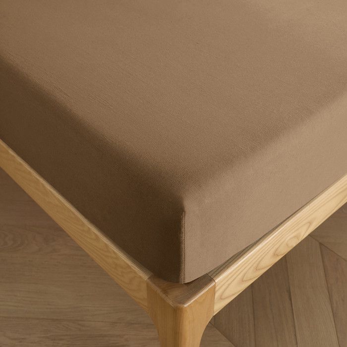 Drap housse 90 x 190 cm bonnet 30 cm Prémium pour lit 1 place - 90x190+30 - Prémium Taupe Drap housse 90 x 190 cm bonnet 30 cm Prémium pour lit 1 place - 90x190+30 - Prémium Taupe