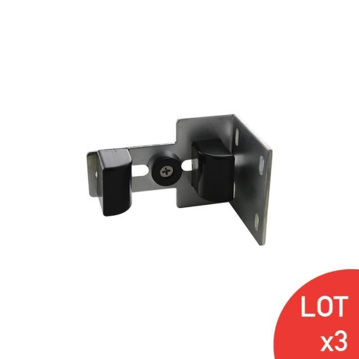 Lot De 40 Connecteurs De Balustre Deckorators Estate Noir 95879 - Pour Assemblage De Rambarde Terrasse