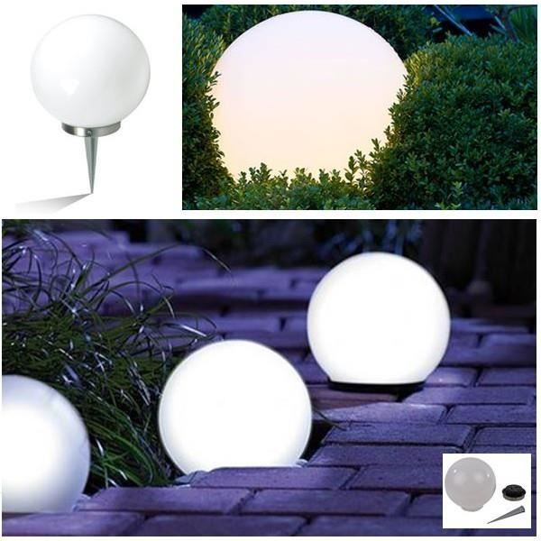 Lampe Boule Solaire Design Diametre 30 Cm Achat Vente Lampe