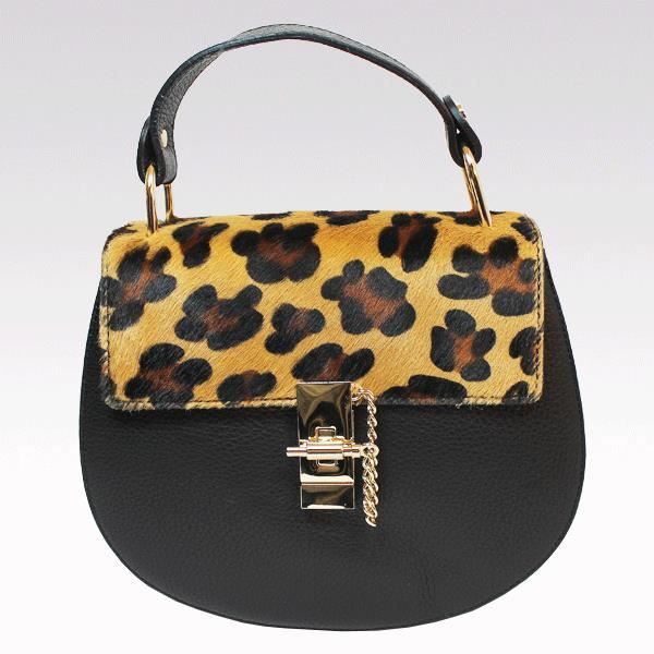 Sac rond cheap leopard