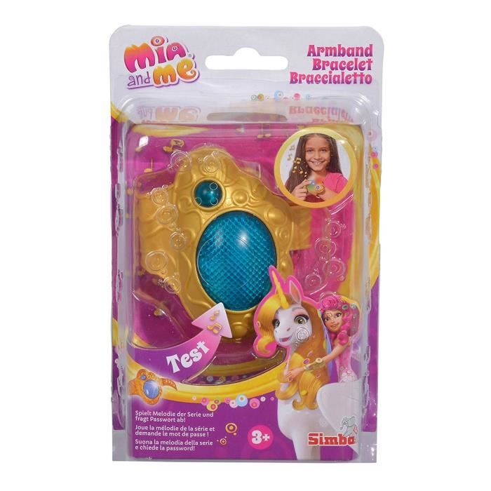 Simba Mia and Me 109480101 Bracelet avec lumi re et son version