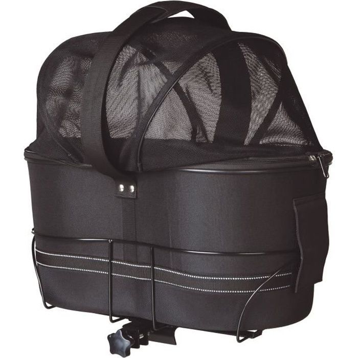 TRIXIE Panier de vélo pour chien - Noir - 29 x 42 x 48 cm (jusqu'à 6 kg)