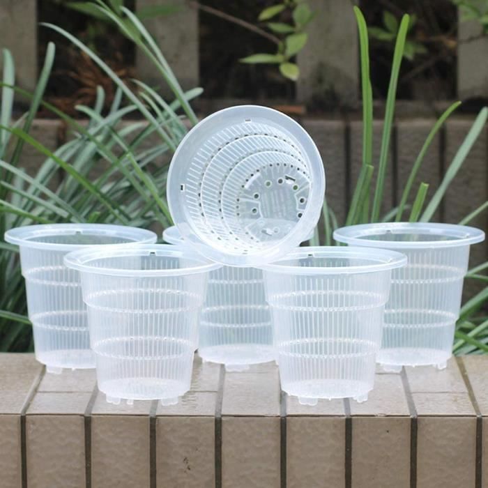 Dessous De Pot Transparent Pour Orchidées 17 Cm | Growth Technology - Plastique