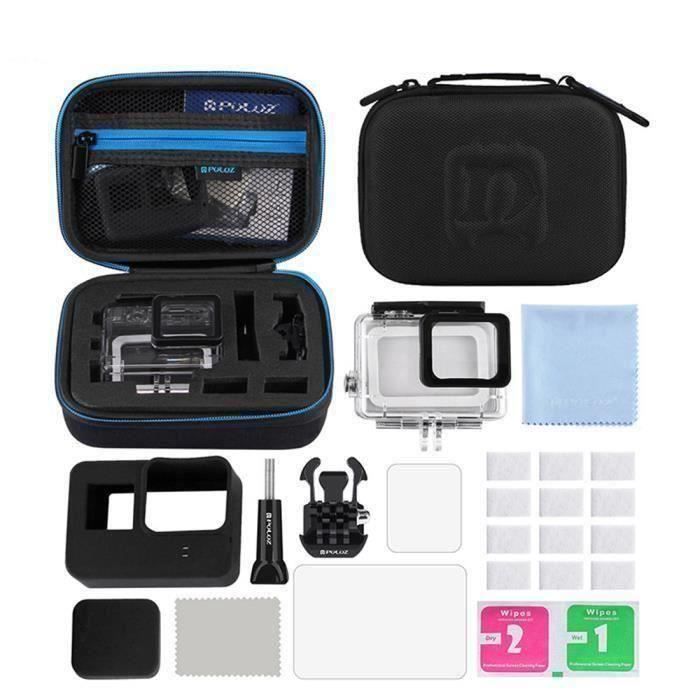 Ensemble de 12 Accessoires pour Action Caméras GoPro Hero 6 5 Hero Session 5 Black Apeman et La Plupart Des Caméras De Sport C09B8