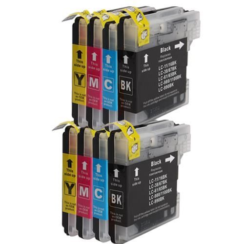 5 Cartucce Per Stampante A Getto D'inchiostro 5 Cartucce D'inchiostro Compatibili Brother LC103 XL Nero E Colori - Alta Resa Cartucce Inchiostro Brother