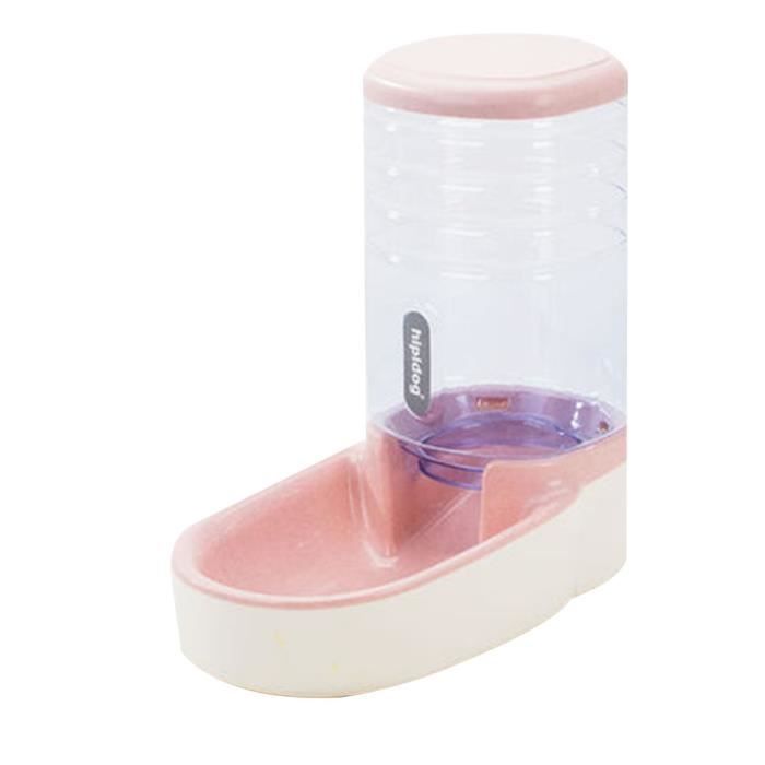 3 8l Distributeur Automatique Nourriture Chat Distributeur Croquettes Chiens Chat Bols D Alimentation Pour Chat Chien Rose Cdiscount