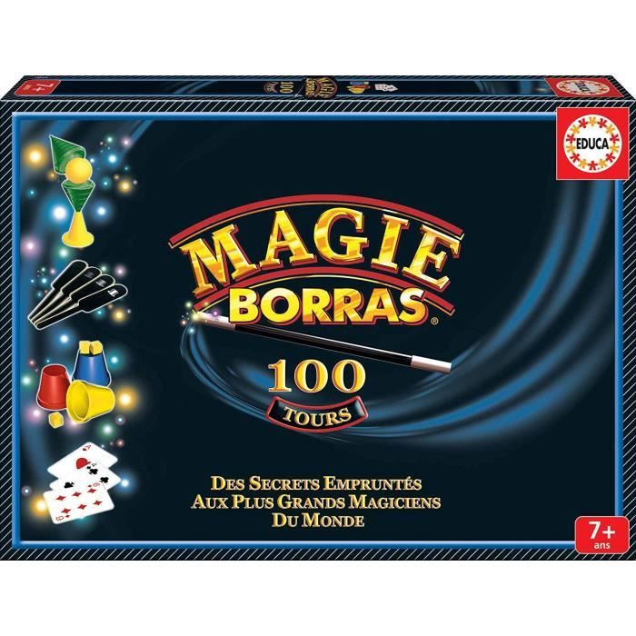 Coffret de Magie - Educa Borras - 16684 - 100 Tours - Accessoires et Instructions Inclus