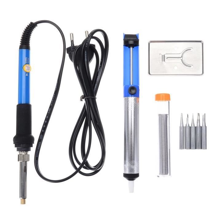 Fer à Souder 150W 220V - Température Réglable, Prise UE | Kit Soudure Haute Performance