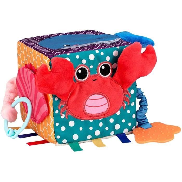 Generic Bebe Jouets Poussette Jouet Pour Voiture Siege Bebe En Peluche Hochets Anneaux Suspendus Jouet Cube Pour 0 3 6 9 A 1 Cdiscount Puericulture Eveil Bebe