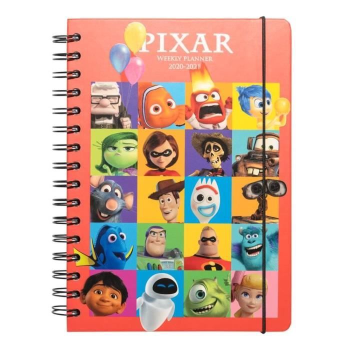Agenda 2020-2021 A5 Pixar 25 Aniversario - Cdiscount Beaux-Arts et créatifs