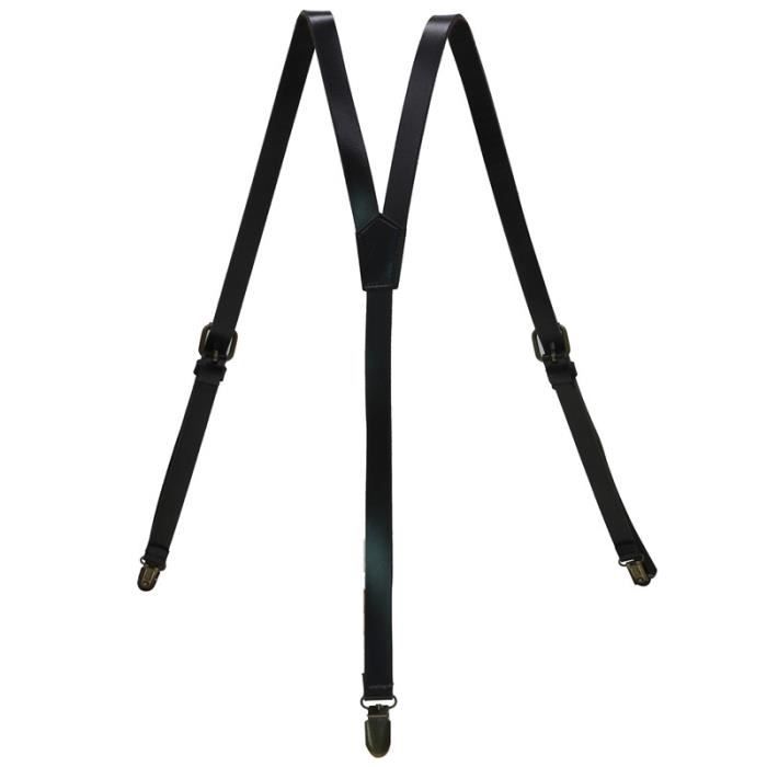 Chapeau à Bretelles En Cuir Véritable Hater Hardware - Chaîne En Or - Neuf Avec étiquettes