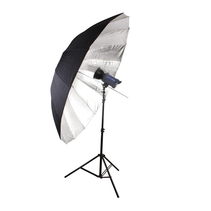 Parapluie Photo Bresser SU-43 Blanc 110 Cm - Translucide, Pour Flash Studio, Léger (200g)