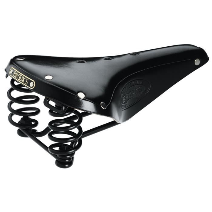 Selle en cuir Flyer S pour femme de BROOKS - Trekking / City - Noir