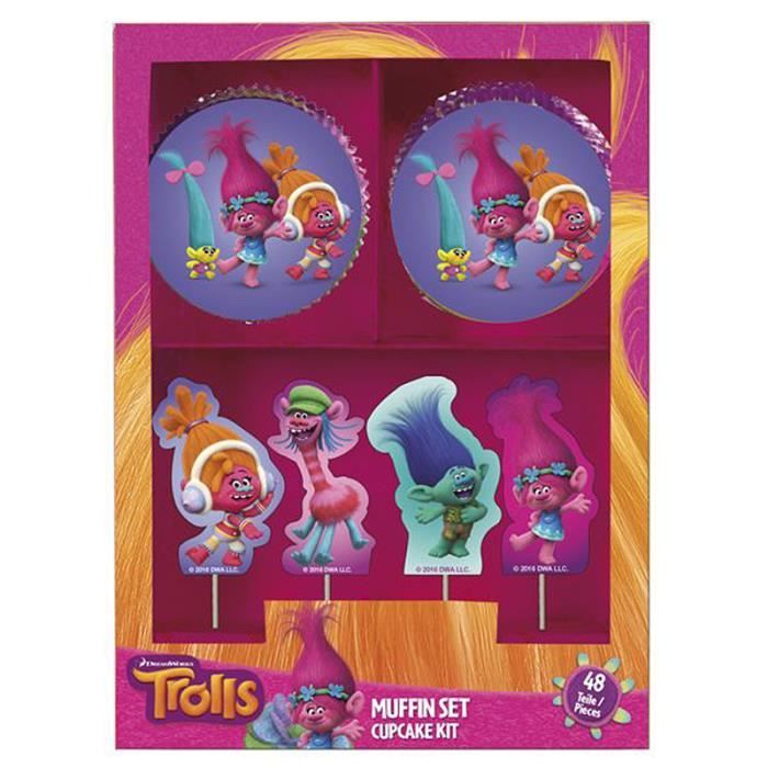 Les trolls multicolore