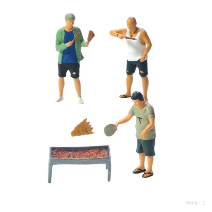 thumbnail image 2 of 1:64 Painted Figure Mini Model Miniature Resin Diorama Climber Couple... 2 of 10