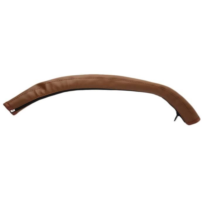 Housse Protection Accoudoir Poussette Bébé - 1 Paire Noire En Néoprène Antidérapante