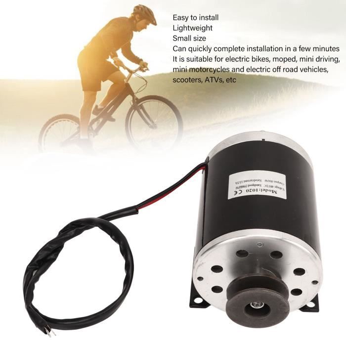 Moteur Brossé Vélo électrique 48V 1000W - 3000 Tr/min - Aluminium Résistant à La Chaleur - Pour Scooter, Tricycle DIY - 8
