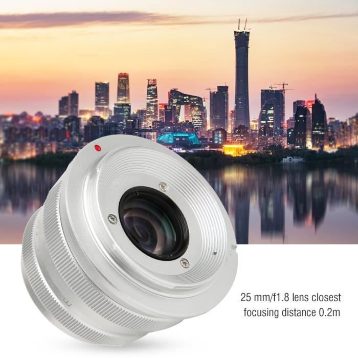 Objectif Caméra TV 8 Mm F1.3 - Ouvert Mais Jamais Utilisé