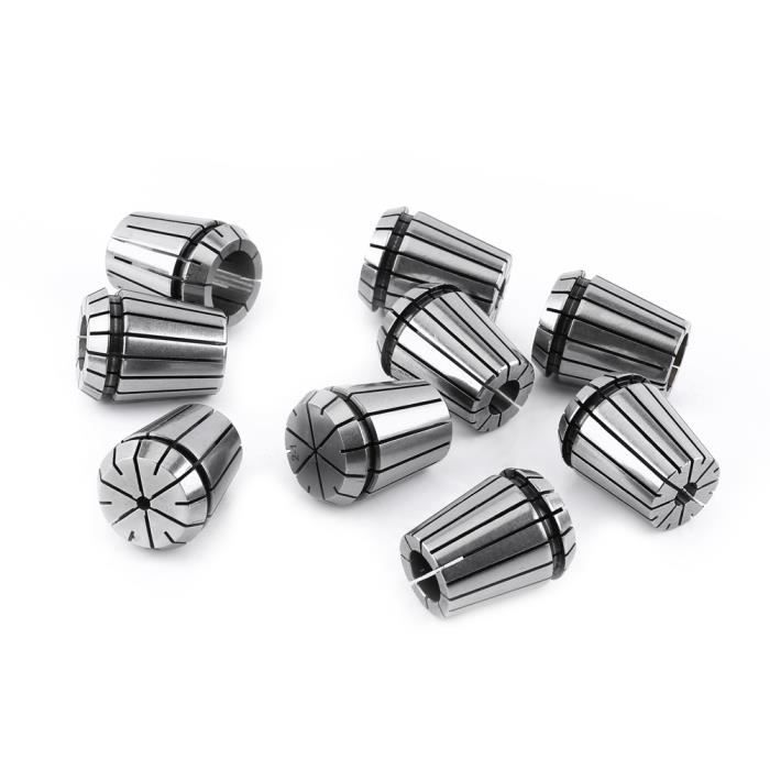 Pince Serrage ER11 Précision 0.015mm CoCud Mandrin De Serrage à Ressort ER-40 - Diamètre De Serrage De Pince Ressort Er11 Pince Serrage ER11 Précision 0.015mm CoCud Mandrin De Serrage à Ressort ER-40 - Diamètre De Serrage De Pince Ressort Er11