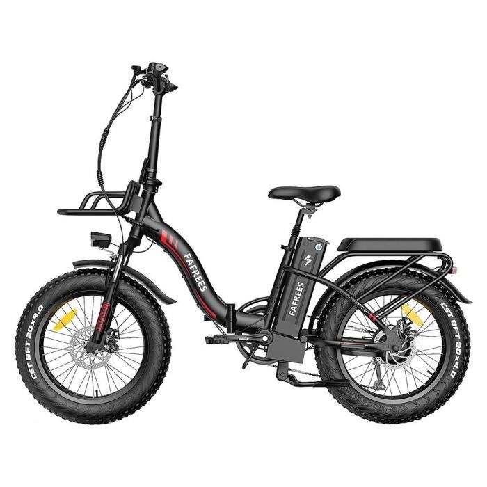 Vélo Électrique FAFREES F20 Max 20*4.0 Gros Pouces Pneu Cadre Pliant Batterie 22.5Ah