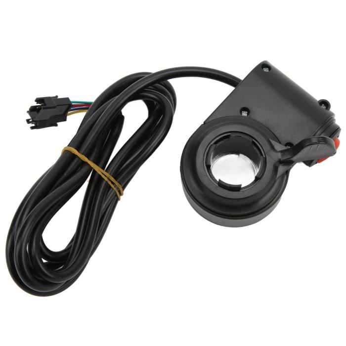 Accélérateur à Pouce TONIXY Pour Scooters Kukirin G3/G4 – Câble 28 Cm, Noir, Remplacement Facile – Contrôle De Vitesse