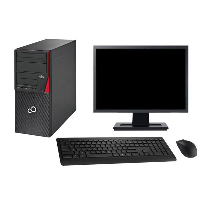 PC Tour Fujitsu P720 Ecran 19 Intel G3220 RAM 8Go Disque 500Go Windows 10 Wifi - Fujitsu siemens