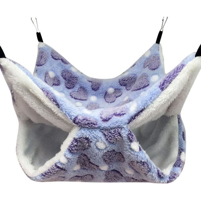 Meilleurs prix pour GOBRO Hamac pour Petit Animal de Compagnie Nid de Cage Hamac Douillet Lit Suspendu à Couchette Our Hamster, Furet, Perroquet, Cochon