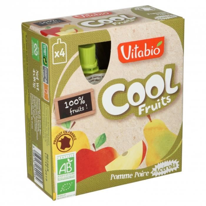 coolfruits compotes enfants pomme poire achat vente compote dessert fruite coolfruits compotes enfants pomme poire soldes des le 30 juin cdiscount