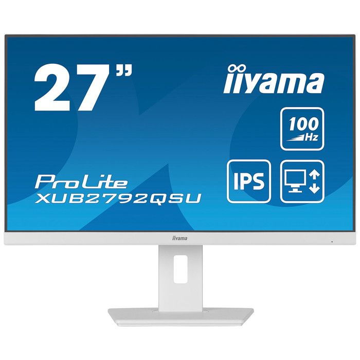 Iiyama XUB2792QSU-W6 27″QHD/100Hz/IPS/0.4ms/Pivo/FS Blanc