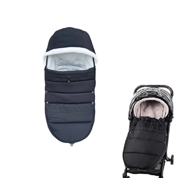 Chanceliere Universelle pour Poussette, Chanceliere Bébé Poussette, Housse  de Pied Hiver Chaud, Double épaississement, Cosy, Antidérapant, pour  Poussette/Landaus Siège Auto/Buggys (Gris Foncé) : : Bébé et  Puériculture