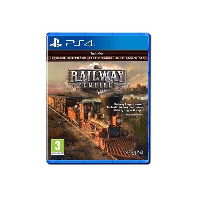 Jeu vidéo - KALYPSO - Railway Empire - PS4 - Stratégie - Multilingue (FR IT ES)
