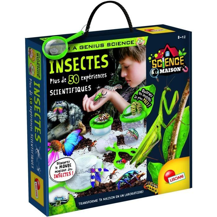 Génius Science - jeu scientifique - les insectes - LISCIANI