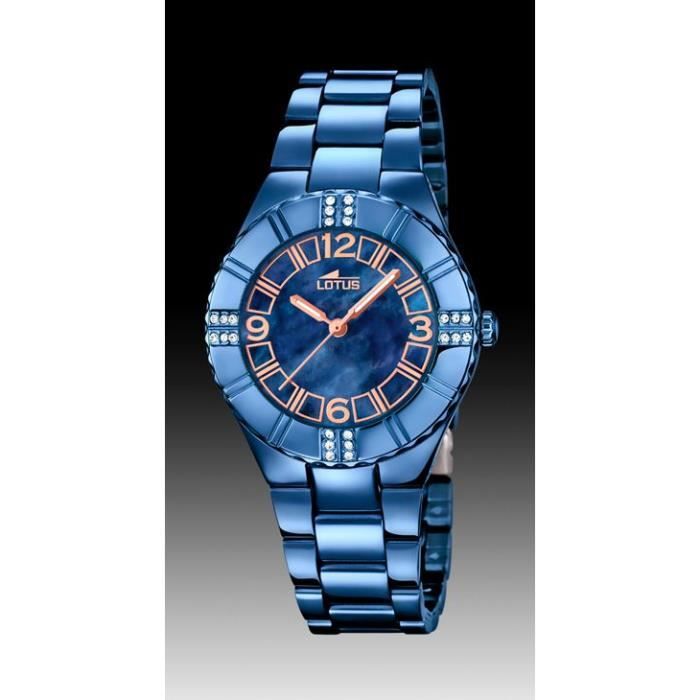 Montre swarovski femme bleu deals