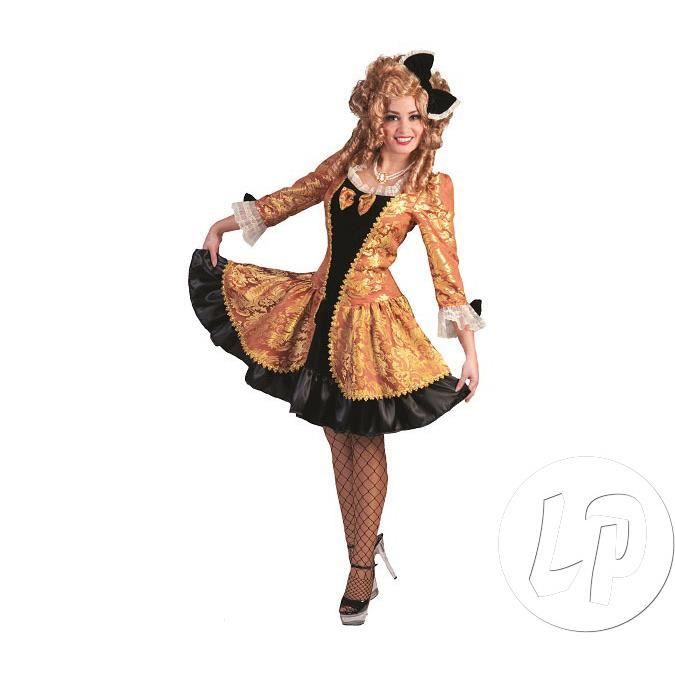 Robe sexy baroque marie christina orange femme taille l Cdiscount Boutique Erotique