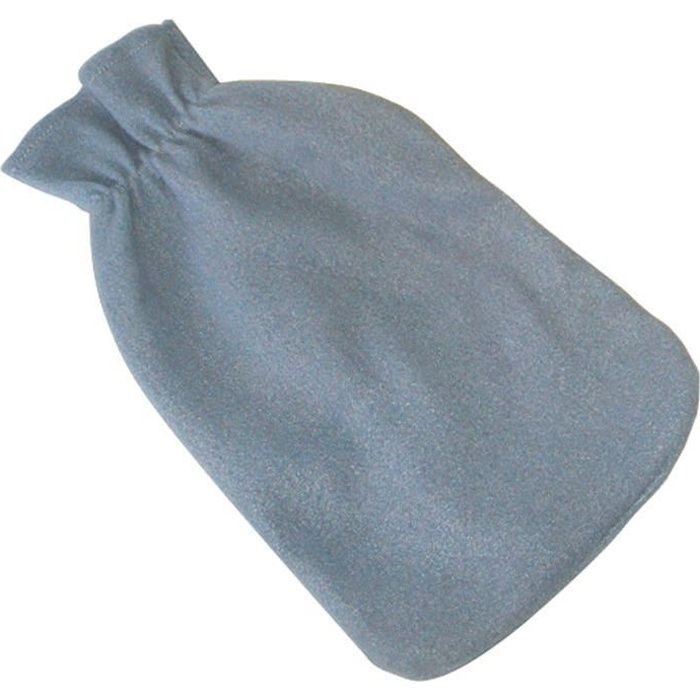 Bouillotte En Caoutchouc Naturel 2 Litres - Chaud Ou Froid, Confort Assuré